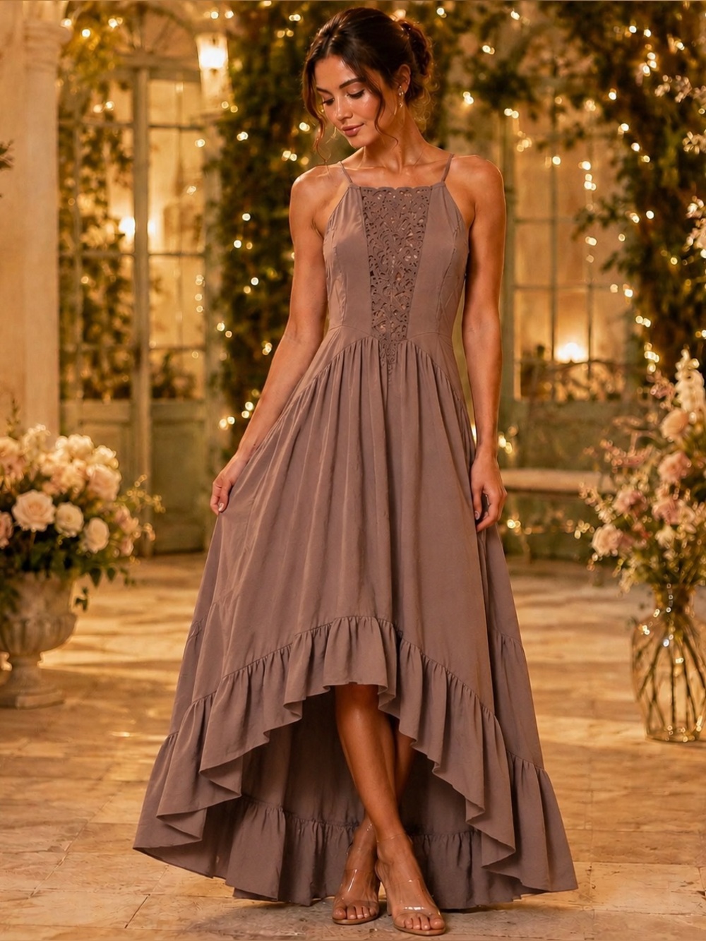 New with tags Joyfolie Mala Maxi Dress in Dusk, size XXS.